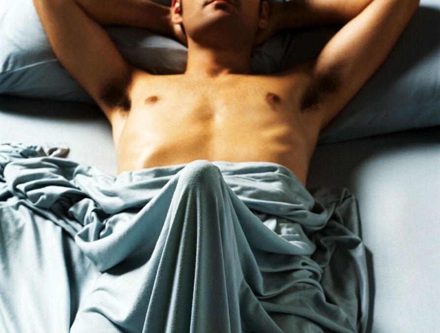 Großer Penis nach Vergrößerungsübung